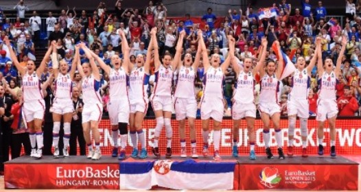 ZAVRŠENO EP U KOŠARCI ZA DAME: Srbija prvi put šampion Evrope, izboren plasman na OI u Riju