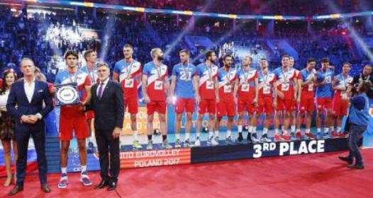 ZAVRŠENO EVROPSKO PRVENSTVO ZA ODBOJKAŠE U POLJSKOJ 2017: Bronza za Srbiju, Rusija šampion