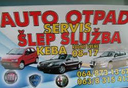 ŠLEP SLUŽBA AUTO OTPAD SERVIS DIJELOVI FIAT ALFA LANCIA LOZNICA