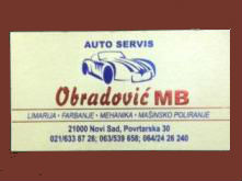 AUTO MEHANIČAR FARBAR LIMAR SERVIS OBRADOVIĆ MB NOVI SAD