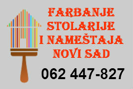 FARBANJE STOLARIJE NOVI SAD LAKIRANJE RESTAURACIJA NAMEŠTAJA VOJVODINA