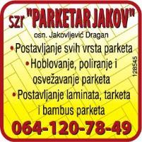 PARKETAR JAKOV NOVI SAD PARKETARSKE USLUGE LAMINAT