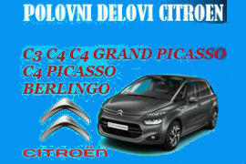 POLOVNI DJELOVI CITROEN C3 C4 GRAND PICASSO BERLINGO ŠABAC BEOGRAD